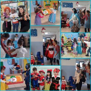 Festa di Carnevale con i genitori presso la scuola dell'infanzia.