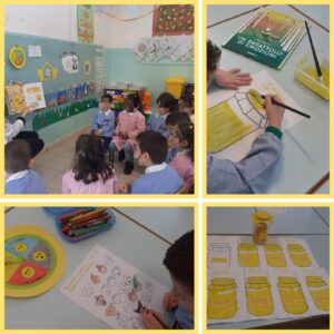 Attività sulle emozioni dei bambini della scuola dell'infanzia.