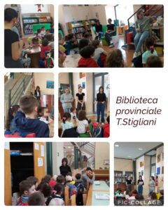 Uscita presso la biblioteca dei bambini della scuola dell'infanzia