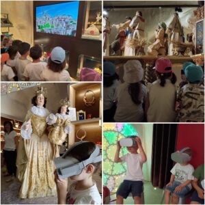 Visita al Museo Immersivo della Bruna dei bambini della Scuola dell'Infanzia di Sanniti
