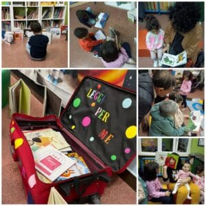 Pomeriggi di lettura presso la scuola dell'infanzia rivolti ai bambini della cittĂ .