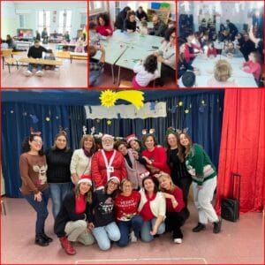 Attività di Natale dei bimbi della scuola dell'infanzia.
