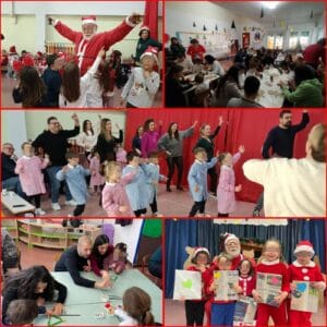 Attività di Natale dei bimbi della scuola dell'infanzia.