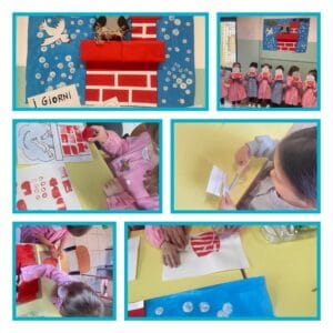 Attività sui giorni della merla alla scuola dell'infanzia.