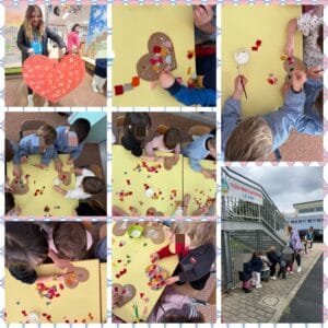 Attività per la continuità dei bambini del nido con quelli della scuola dell'infanzia.