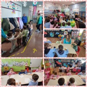 Attività per la continuità dei bambini del nido con quelli della scuola dell'infanzia.