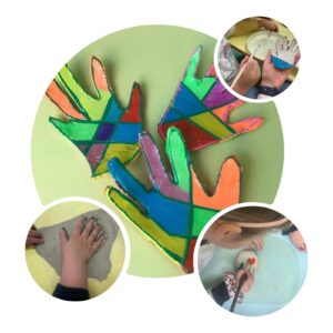 Progetto "Atelier della creta" nella scuola dell'infanzia.