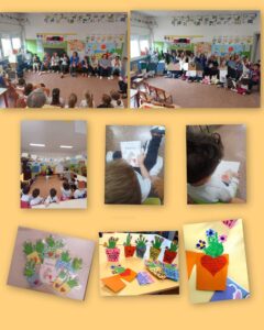 Festa dei nonni alla scuola dell'infanzia.