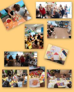 Festa dei nonni alla scuola dell'infanzia.