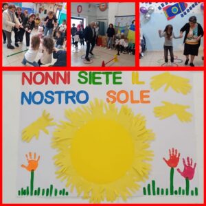 Festa dei nonni alla scuola dell'infanzia.