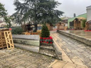 Presepe vivente presso la scuola dell'infanzia Meucci.