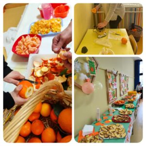 Laboratorio sui frutti autunnali - scuola dell'infanzia via Cosenza.
