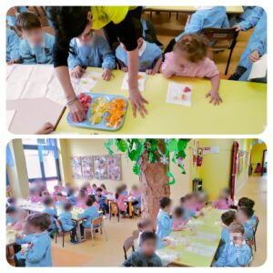 Laboratorio sui frutti autunnali - scuola dell'infanzia via Cosenza.
