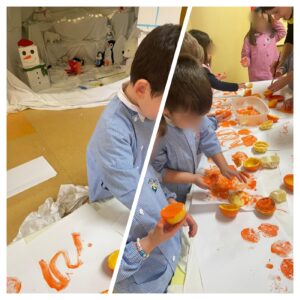 Laboratorio sui frutti autunnali - scuola dell'infanzia via Cosenza.