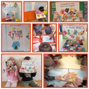 Letture nel mese di gennaio alla scuola dell'infanzia.
