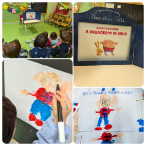 Letture nel mese di gennaio alla scuola dell'infanzia.