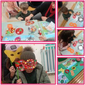 Carnevale presso tutti i plessi delle scuole dell'infanzia dell'Istituto.