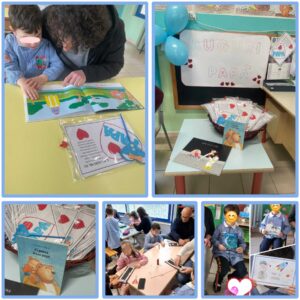 Attività per la festa del papà nei plessi della scuola dell'infanzia.