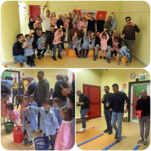Attività per la festa del papà nei plessi della scuola dell'infanzia.