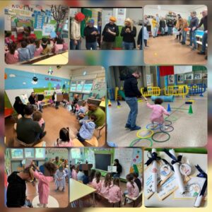 Attività per la festa del papà nei plessi della scuola dell'infanzia.