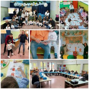 Attività per la festa del papà nei plessi della scuola dell'infanzia.