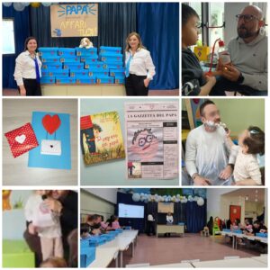 Attività per la festa del papà nei plessi della scuola dell'infanzia.