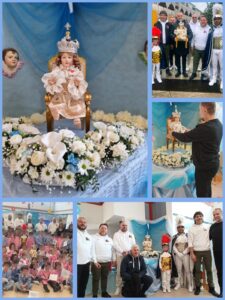 Accoglienza della statua di Gesù Bambino - scuola dell'infanzia.