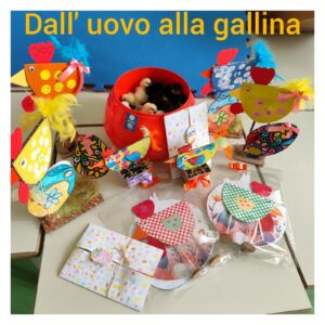 La nascita dei pulcini - scuola dell'infanzia via Cosenza.