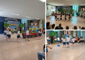 Saggio finale dei bambini della scuola dell'infanzia del plesso Meucci.