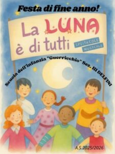 Spettacolo di saluto alla scuola dell'infanzia dei bambini del plesso Guerricchio.